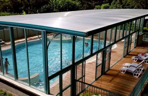 Monceaux-sur-Dordogne Maison | Camping 4 étoiles - Piscine - ef0bii