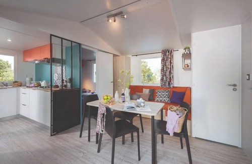 Landudec Maison | Camping 5* | Mobil-home 4p + Parc aquatique