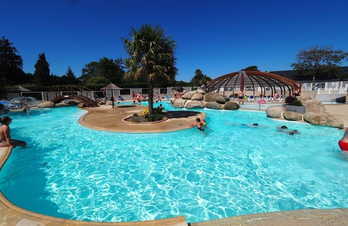 Landudec Maison | Camping 5* | Mobil-home 4p + Parc aquatique
