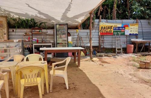 Pereque-Acu Autre | Camping Baque da Virada - Barraca com colchão