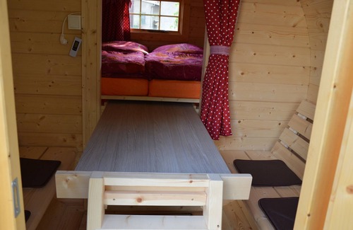 Krostitz Cabine | Camping barrel 1 - idyllically located
