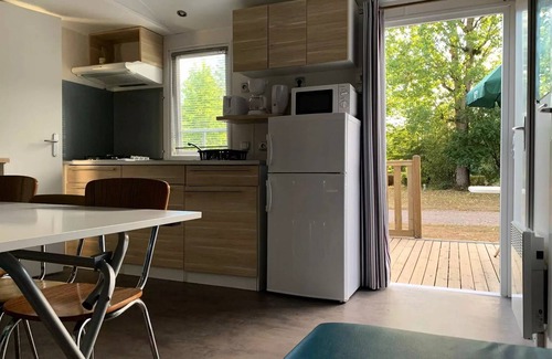 Saint-Honore-les-Bains Maison | Mobile-home 3 chambres 6 personnes