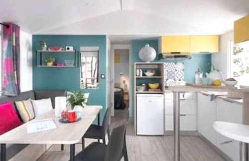Monterblanc Maison | Camping familial 4* | Mobil-home + Accès piscine