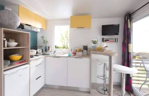 Monterblanc Maison | Camping familial 4* | Mobil-home + Accès piscine