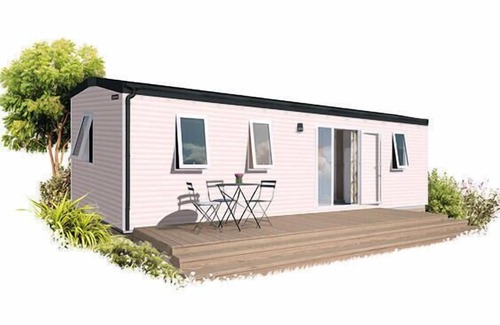 Montgeard Maison | Camping Flower du Lac de Thésauque * - Mobil home Confort 4 rooms 6 people Air-conditioned