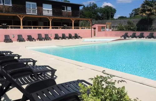 Saint-Gaultier Chalet De Ski | Camping L'Oasis du Berry **** - Prestige chalet 3 rooms 4 people PRM
