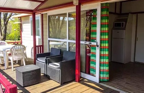 Saint-Gaultier Chalet De Ski | Camping L'Oasis du Berry **** - Prestige chalet 3 rooms 4 people PRM