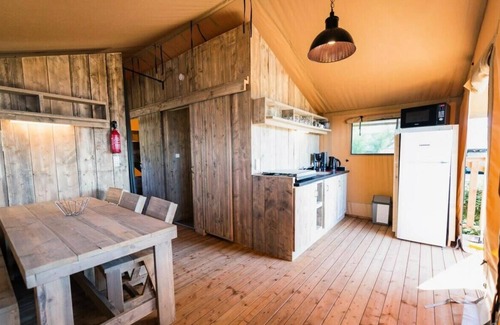 Saint-Cricq Maison | Camping Lac de Thoux* - Lodge tent 3 rooms 4 adults + 2 children