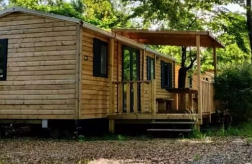 Saint-Cricq Maison | Camping Lac de Thoux* - Premium Space 4 Rooms 6 People Air Conditioned Lakeside