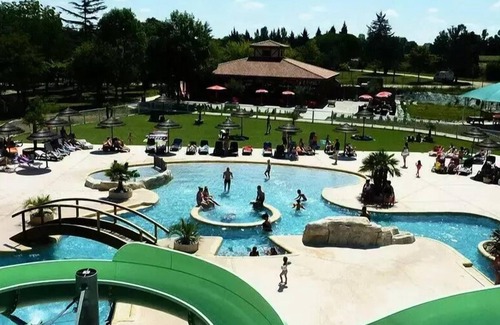 Saint-Cricq Maison | Camping Lac de Thoux* - Mobile home Loggia Classic 3 rooms 4 people Air-conditioned