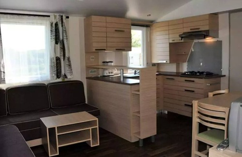 Saint-Cricq Maison | Camping Lac de Thoux* - Mobile home Loggia Classic 3 rooms 4 people Air-conditioned