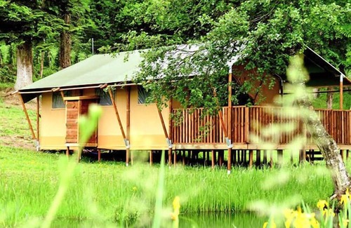 Louvemont Maison | Camping le Buisson **** - Chalet Bois 3 pièces 4 personnes