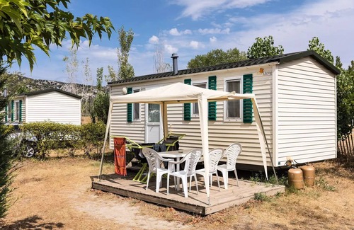 Les Restanques Maison | Camping Le Domaine des Naïades* - Mobile home Comfort 3 rooms 4 people air-conditioned