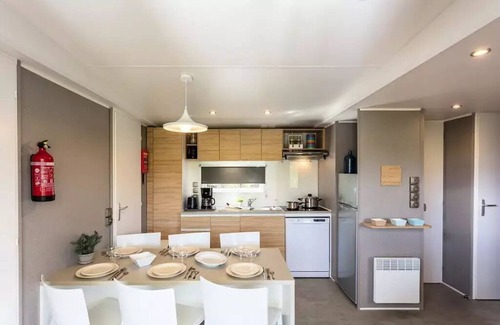 Les Restanques Maison | Camping Le Domaine des Naïades* - Mobile home Premium 4 rooms 6 people air-conditioned