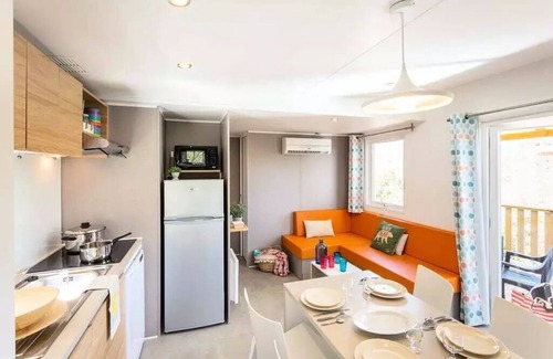Les Restanques Maison | Camping Le Domaine des Naïades* - Mobile home Premium 4 rooms 6 people air-conditioned