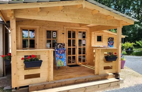 Chemery Maison | Camping Le Gué* - Mobile home 28 m² - 3 bedrooms for 6/8 people with air conditioning for 8 people