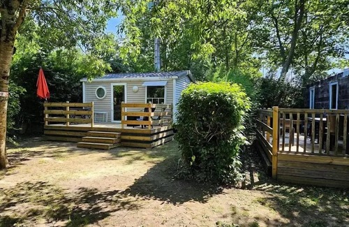 Revel Maison | Camping le Moulin du Roy * - Mobile home O'HARA 504 1 bedroom 2/3 people with air conditioning 2 to 3 people - 2 people included in the price