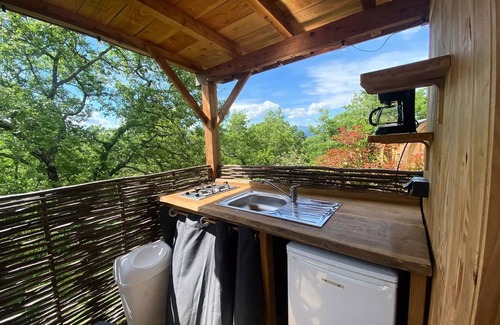 Belloc Maison | Camping le Roc del Rey* - Canvas cabin for 2 people
