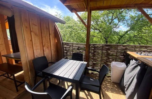 Belloc Maison | Camping le Roc del Rey* - Canvas cabin for 2 people