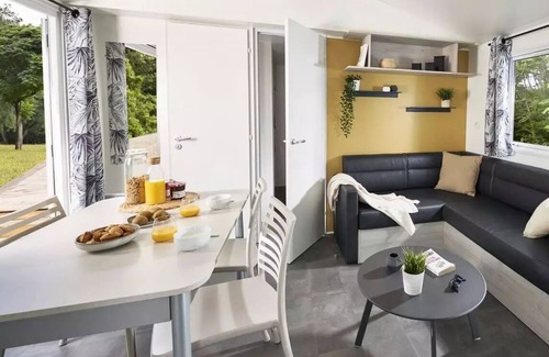Saint-Maurice-d'Ibie Maison | Mobil home IB Trigano EVO 29 2 chambres Clim et Télévision 6 personnes