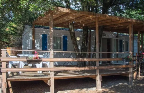 Saint-Maurice-d'Ibie Maison | Mobile home SOUS BOIS PMR IRM N°18 2 chambres 4 personnes