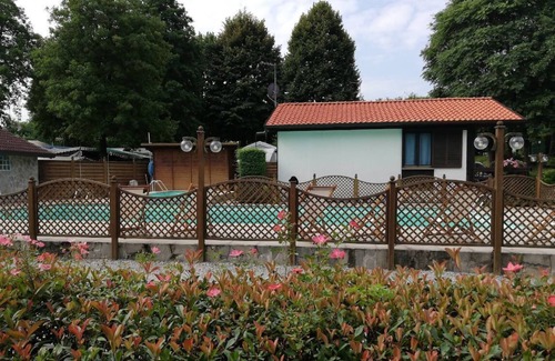 Barza Maison | Camping Smeraldo Dormeletto Mobilehome Standard with lake view for 4 persons