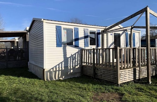 Belfort Maison | Camping L'Etang des Forges*** - Mobil-home Super Titania 4 pièces 6/8 personnes