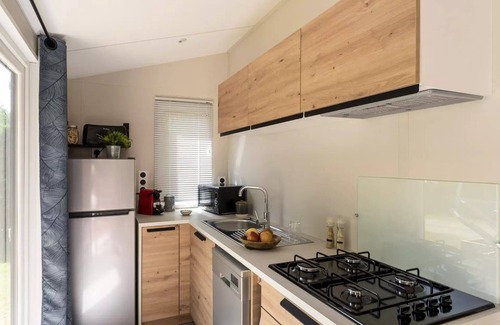 Loches Maison | Mobil-home PREMIUM 3 Pièces 4 Personnes Climatisé + TV