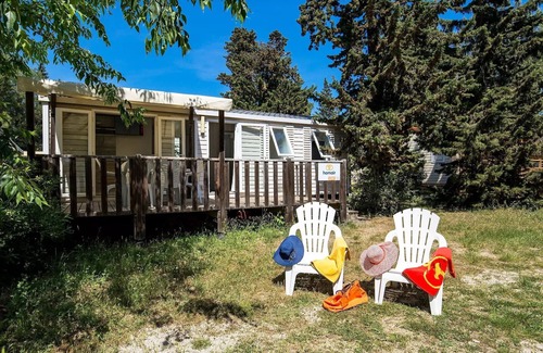 Saint-Thome Maison | Mobil-home | Comfort | 3 Ch. | 6 Pers. | Terrasse surélevée | Clim.