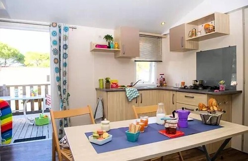 Saint-Cheron Maison | Mobil-home | Comfort XL | 2 Ch. | 4/6 Pers. | Terrasse surélévée non couverte