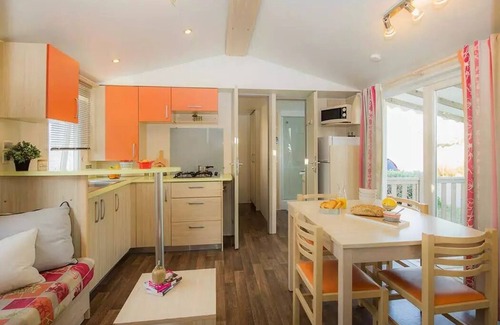 Saint-Cheron Maison | Mobil-home | Comfort XL | 3 Ch. | 6 Pers. | Terrasse surélevée | Clim.