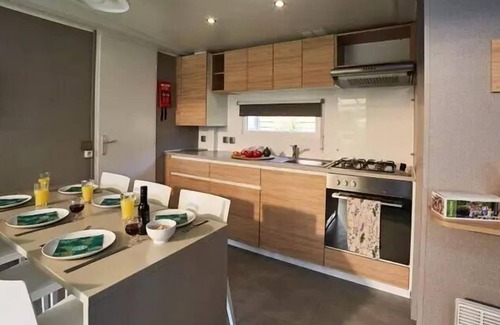 Saint-Cheron Maison | Campsite Parc des Roches * - Mobil-home Premium Azure 4 rooms 6 people