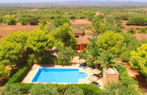 Es Palmer Villa | Can Crestall Air conditionné, Wi-fi, piscine, à 15 minutes de la plage Es Trenc