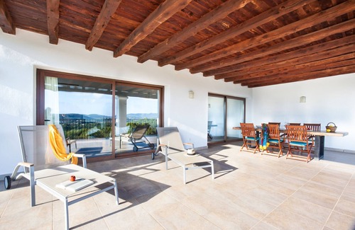 Santa Eulalia del Rio Villa | Can Macia, villa à Santa Eulalia avec vue imprenable sur la mer et levers de soleil