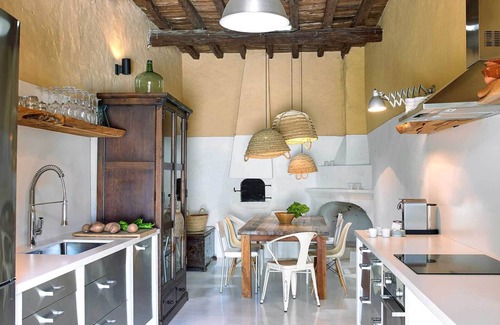 Sant Agusti des Vedra Villa | Ca Xo: Ancienne finca rénovée. Villa de luxe avec piscine, proche des plages.