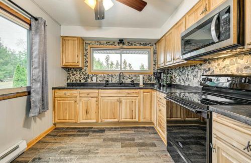New Lisbon Maison | Canal-Front Cabin Dock and Fire Pit in New Lisbon