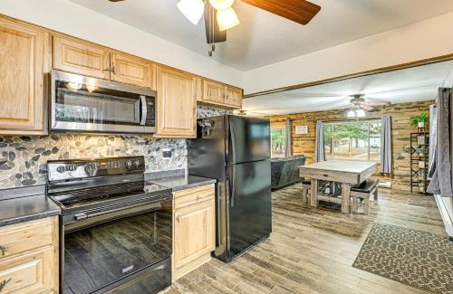 New Lisbon Maison | Canal-Front Cabin Dock and Fire Pit in New Lisbon