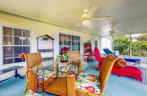 Astor Maison | Canal-Front Home with Private Covered Boat Dock & Waterfront Screened Porch