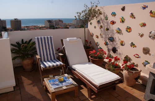 Le Port Appartement | Canet-Beau 2 pièces+Cabine, Superbe Terrasse Panoramique Vue Mer