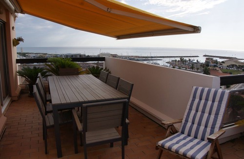 Le Port Appartement | Canet-Beau 2 pièces+Cabine, Superbe Terrasse Panoramique Vue Mer