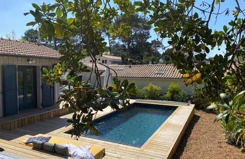 Claouey Maison | Au Cap Ferret. Adorable Villa vue bassin 200 m de la plage