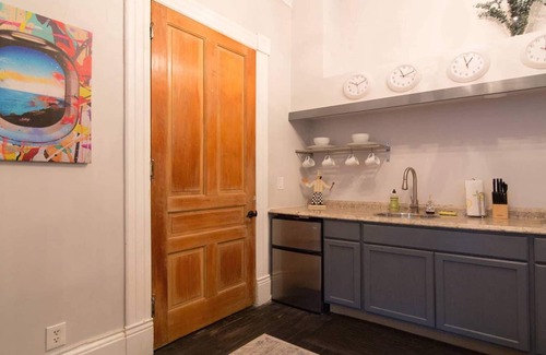 Stanton Park Lit Et Petit-Déjeuner | Appartement rénové de 1 chambre en rangée historique luxueuse, parking, entrée sans clé