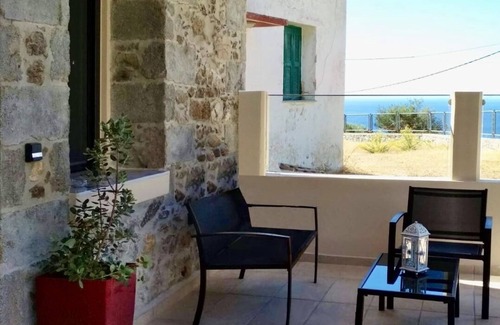 Agios Vasileios Maison | Capostagno House Zacharenia - Views of Libyan Sea
