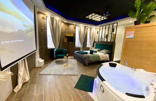 Crespin Appartement | Capsule Egypte - Jacuzzi - Sauna - Billard - Netflix & Home cinéma - Nintendo switch & jeu -