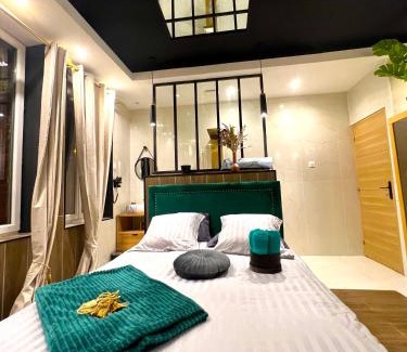 Crespin Appartement | Capsule Egypte - Jacuzzi - Sauna - Billard - Netflix & Home cinéma - Nintendo switch & jeu -