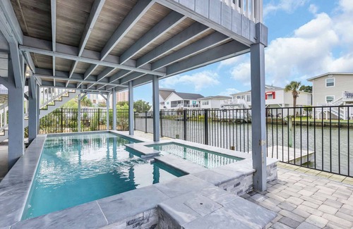 Cherry Grove Beach Maison | Captain's Cove - Pool, Rooftop and Inlet Views