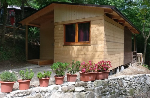Palazzuolo sul Senio Location De VR | Caravane "Le Sorgenti - Chalet 42" Avec vue sur les montagnes et jardin privé