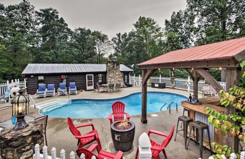 Henry Maison | Carters Hideaway by Fairy Stone Pool and Hot Tub