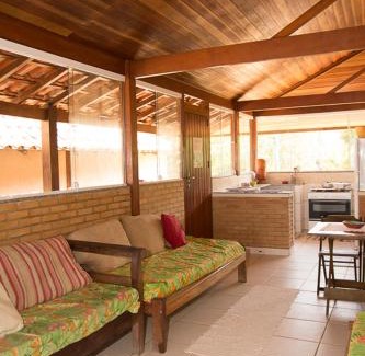 Trindade Maison | Casa 1 - Você a Varanda e o Mar na Praia dos Ranchos-Trindade Hospeda