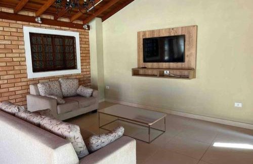 Sao Pedro Maison | Casa adorável com 6 quartos, piscina, sauna, lareira e academia
